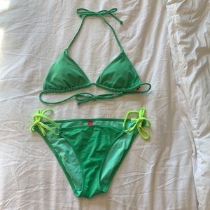 Victoria’s Secret green bikini set